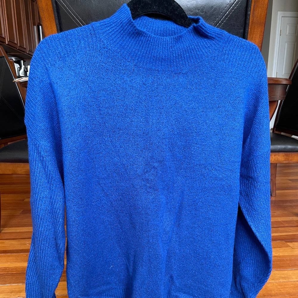 Faux turtleneck sweater